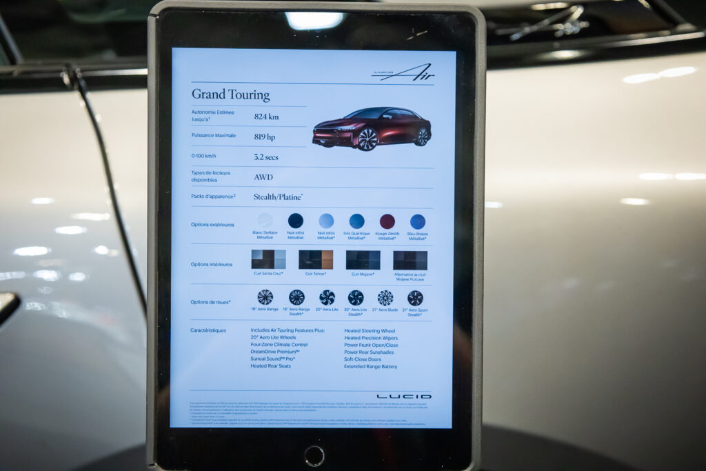 LUCID AIR GRAND TOURING